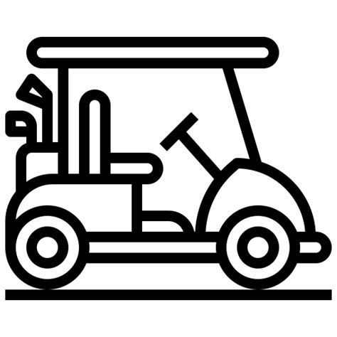 Carro De Golf Iconos Gratis De Transporte