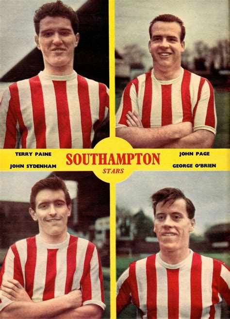 Stars Of Southampton In 1961