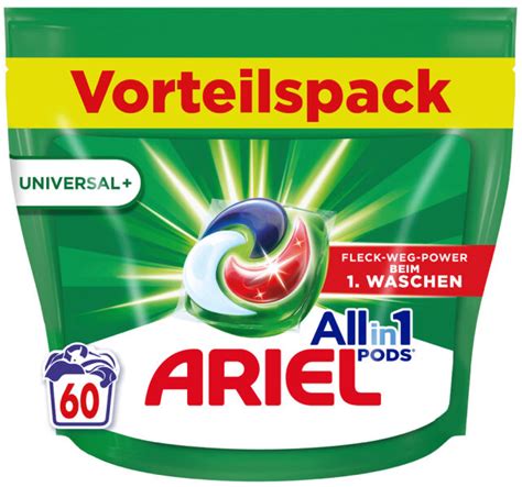 ARIEL 6430940 à 52 90 ARIEL Lessive en capsules All in 1 Universal