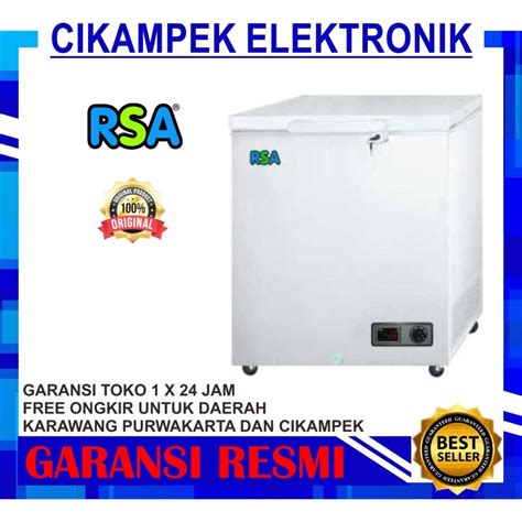 Jual Chest Freezer Rsa Cf Freezer Box Rsa Cf Shopee Indonesia