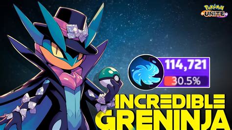 Shuriken Greninja Becomes Incredibly OP In Solo Q Pokemon Unite