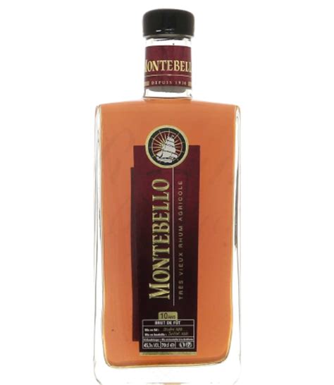 Montebello Brut De F T Tr S Vieux Rhum Agricole Yo