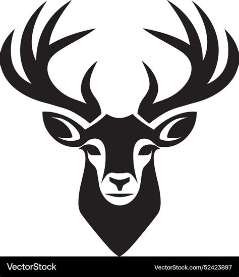 Arctic adventures deer in icy wildernessdeer Vector Image