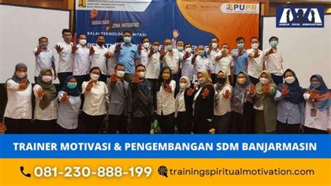 081230 888 199 Spiritual Motivation Training Banjarmasin Motivator