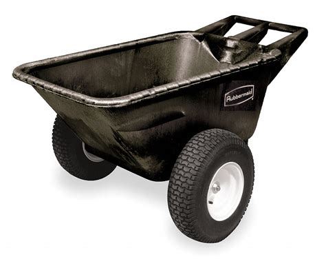 RUBBERMAID COMMERCIAL PRODUCTS Wheelbarrow - 4DU48|FG564210BLA - Grainger