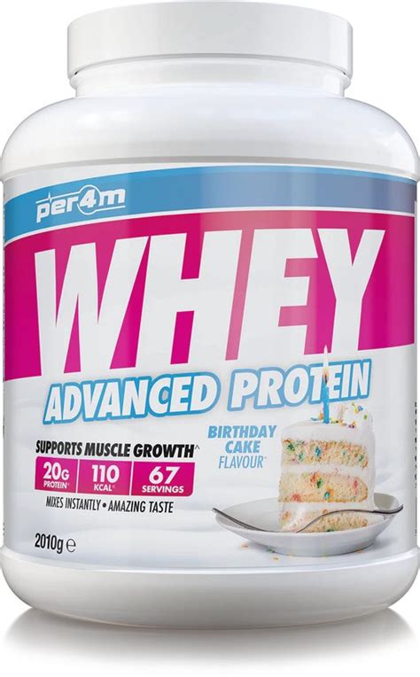 Per4m Advanced Whey Protein Birthday Cake Proteine Poeder Eiwit