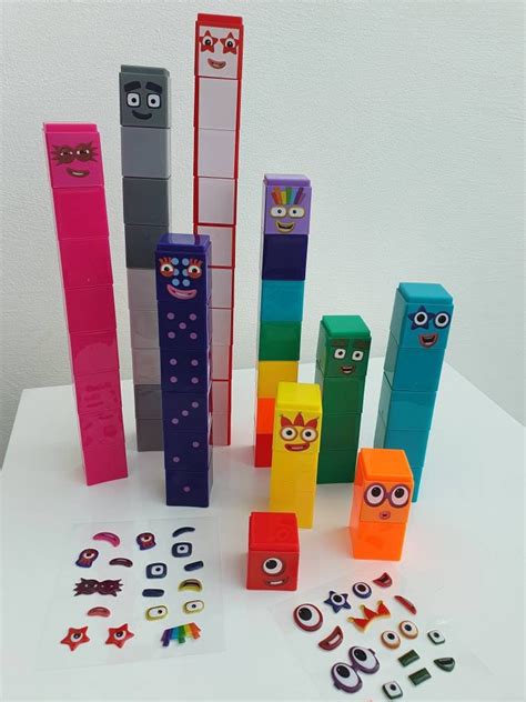 New CBeebies Numberblocks 1-10 Number Blocks Kids Toy Maths Early Year ...