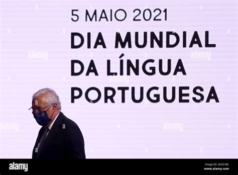 Portuguese Prime Minister Antonio Costa Is Seen During A Ceremony