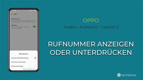 Rufnummer Anzeigen Unterdr Cken Oppo Android Coloros Youtube