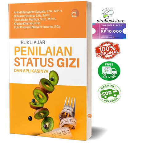 Buku Ajar Penilaian Status Gizi Dan Aplikasinya Lazada Indonesia