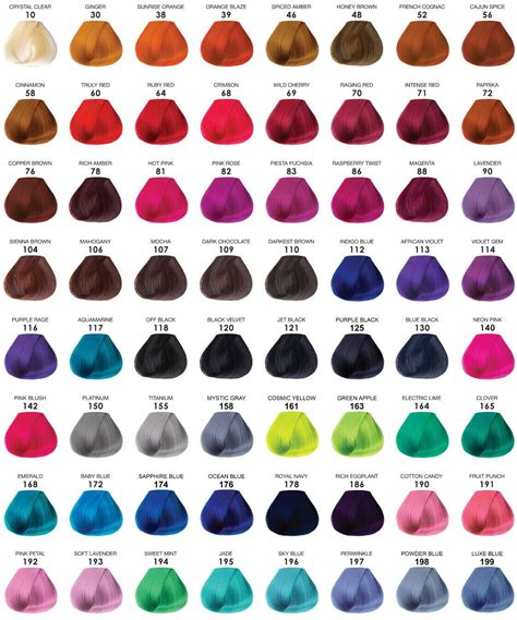 [12 Colors] Adore Semi Permanent Hair Color [mix Match Random Colors All Different 12 Colors