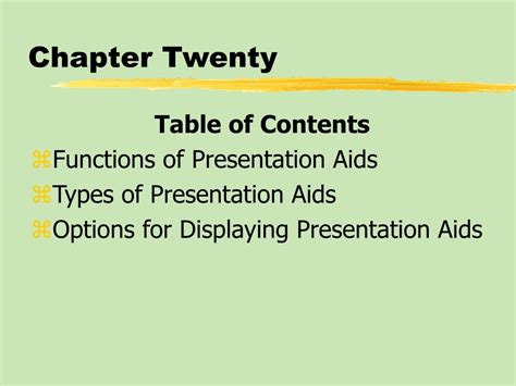 Ppt Chapter Twenty Powerpoint Presentation Free Download Id640709