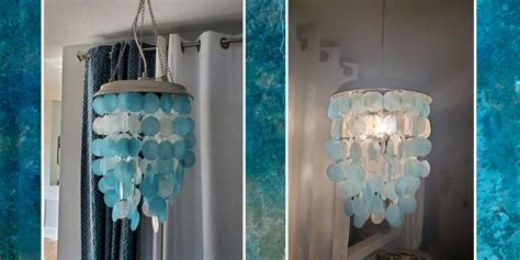 DIY Capiz Shell Chandelier | AllMomDoes