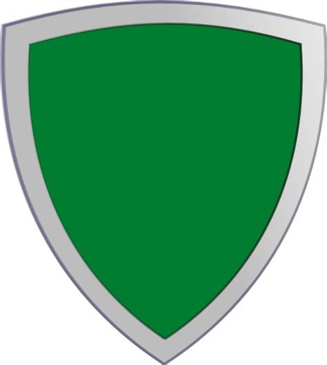 Plian Green Security Shield Clip Art at Clker.com - vector clip art online, royalty free ...