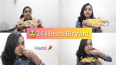 I Only Ate Biryani For 24 Hours🤮 24hoursbiryanichallenge 24hoursfoodchallenge Eatingchallenge