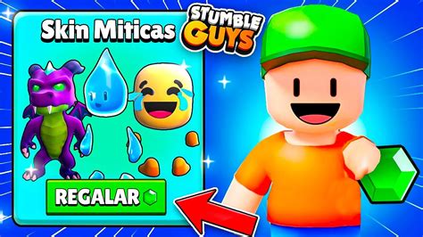 Como Conseguir Skins Miticas Gratis En Stumble Guys Mejores Premios