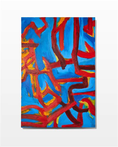 AR213 Matilda Abstract Painting Cleared Art Prop Rental ACME Brooklyn