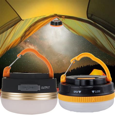 W Camping Light Usb Rechargeable Tent Lamp Outdoor Portable Emergency