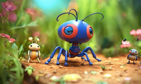 Lexica Toy With Ant Tribe Pratice Cute 3d Render Cute Detailed