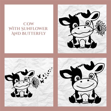 Cricut Cow SVG Free MasterBundles