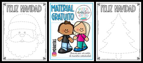 Cuaderno De Trazo Especial Navidad Imagenes Educativas