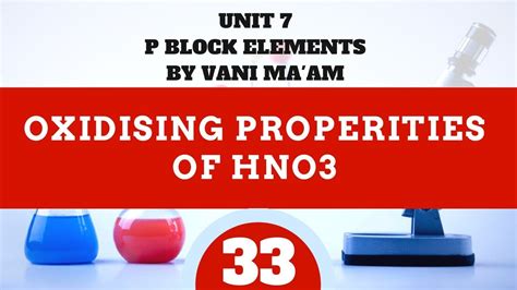 Oxidizing properties of HNO3 | Part 33 |chemistry|Unit 7I class 12 ...