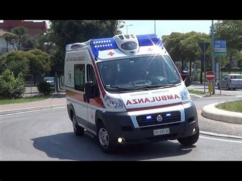 Ambulanza Croce Rossa Italiana Cesenatico Automedica Rimini