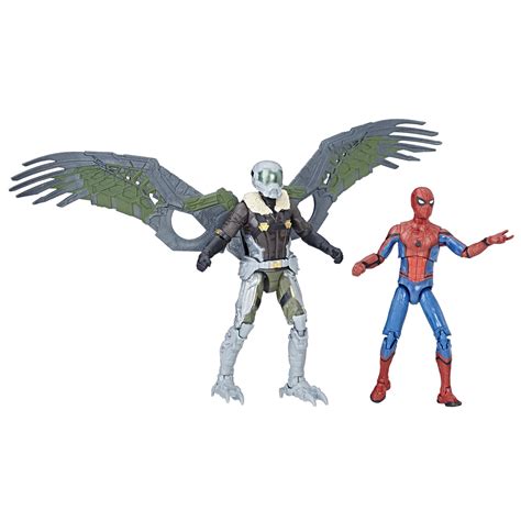 Spider-Man Marvel Legends Homecoming Spider-Man Vulture Figures 2-Pack ...