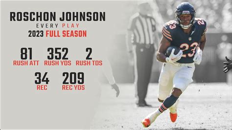 Roschon Johnson Full Season Replay Every Run Target And Catch In The