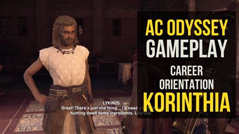 Assassins Creed Odyssey Walkthrough Gameplay Korinthia Career