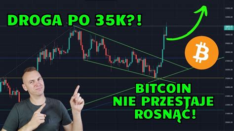 BITCOIN KONTYNUUJE WZROSTY 35K w zasięgu YouTube