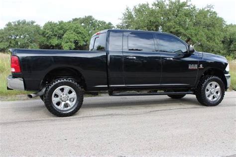 2014 Ram 2500 Mega Cab Lone Star 4x4 Diesel Clean Leveled New Tires