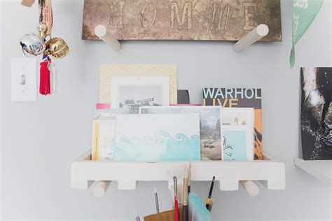 DIY Peg Wall Shelves Tutorial - Storage Solution | Teen Vogue