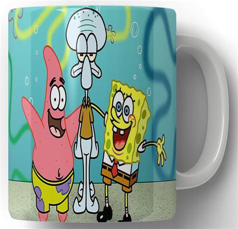 KUBEK 330 ML SPONGEBOB BAJKI GRAFIKI POMYSŁ NA PREZENT DLA DZIECI