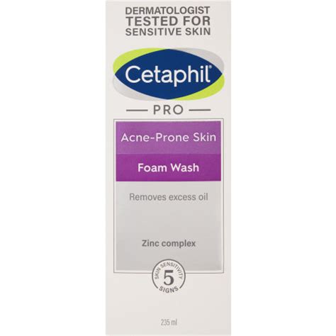 Cetaphil Acne Prone Skin Foam Wash 235ml Zimseller Pharmacy