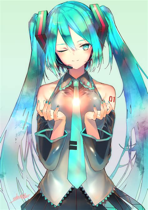 Hatsune Miku VOCALOID Mobile Wallpaper By Sakusyo 2346001