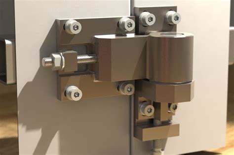 Hinge, Heavy duty, with Drawings - STL, SOLIDWORKS, Other - 3D CAD ...