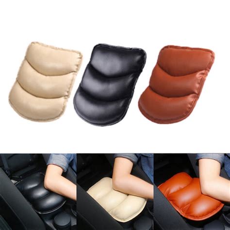 Car Accessories Armrest Pad Cover Center Console Box Pu Leather Car