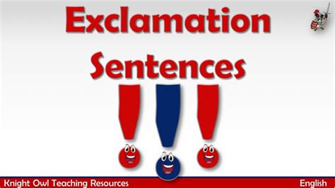 how to pronounce exclamation