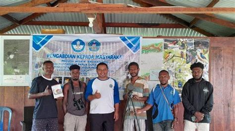 UNVIC Sorong Gandeng Kelompok Pemuda Malbolo Jaga Dan Lindungi Hutan