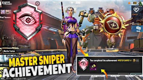 How To Complete Master Sniper Medal Achievement In PUBG Mobile