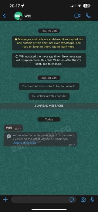 Whatsapp Kembangkan Fitur Edit Pesan Terkirim Cocok Buat Yang Suka