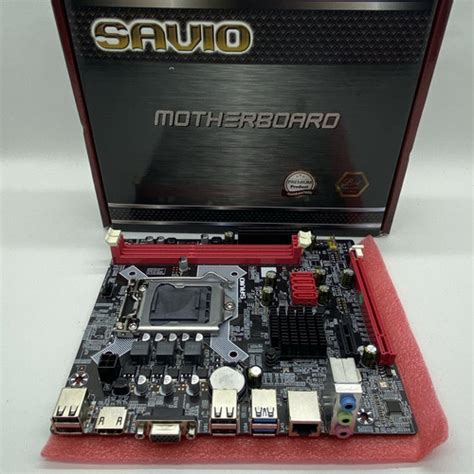 Jual Savio H Lga Ddr Intel Motherboard Micro Atx Jakarta