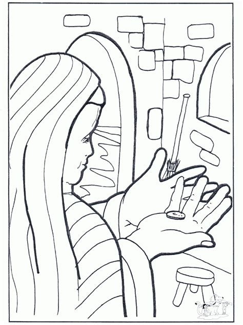 Lost Coin Coloring Page - Coloring Home