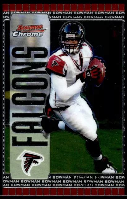 Bowman Chrome Michael Vick Atlanta Falcons Eur Picclick Fr