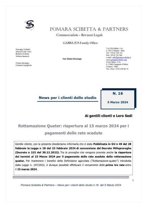 Rottamazione Quarter Riapertura Al 15 Marzo 2024 Per I Pagamenti Delle