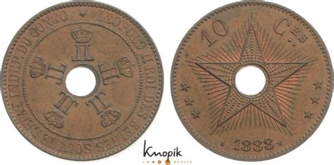 Belgien Kongo Centimes Leopold Ii Vorz Glich Ma Shops