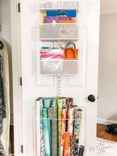 Smart Wrapping Paper Storage Ideas That Keep Rolls And Bags Tidy