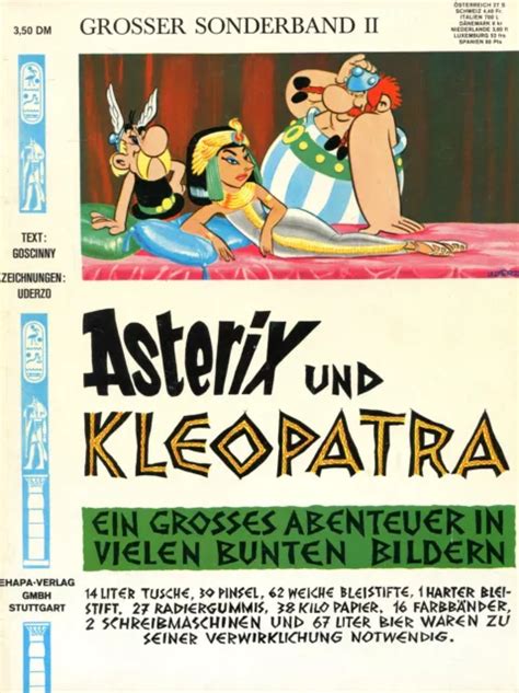 Rene Goscinny Albert Uderzo Asterix E Kleopatra Dm B Eur