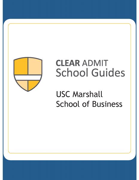 School Guide - Marshall School of Business